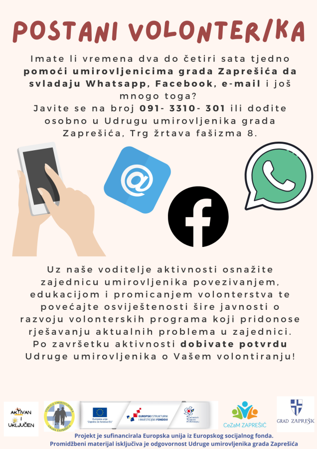 POSTANI VOLONTER/KA