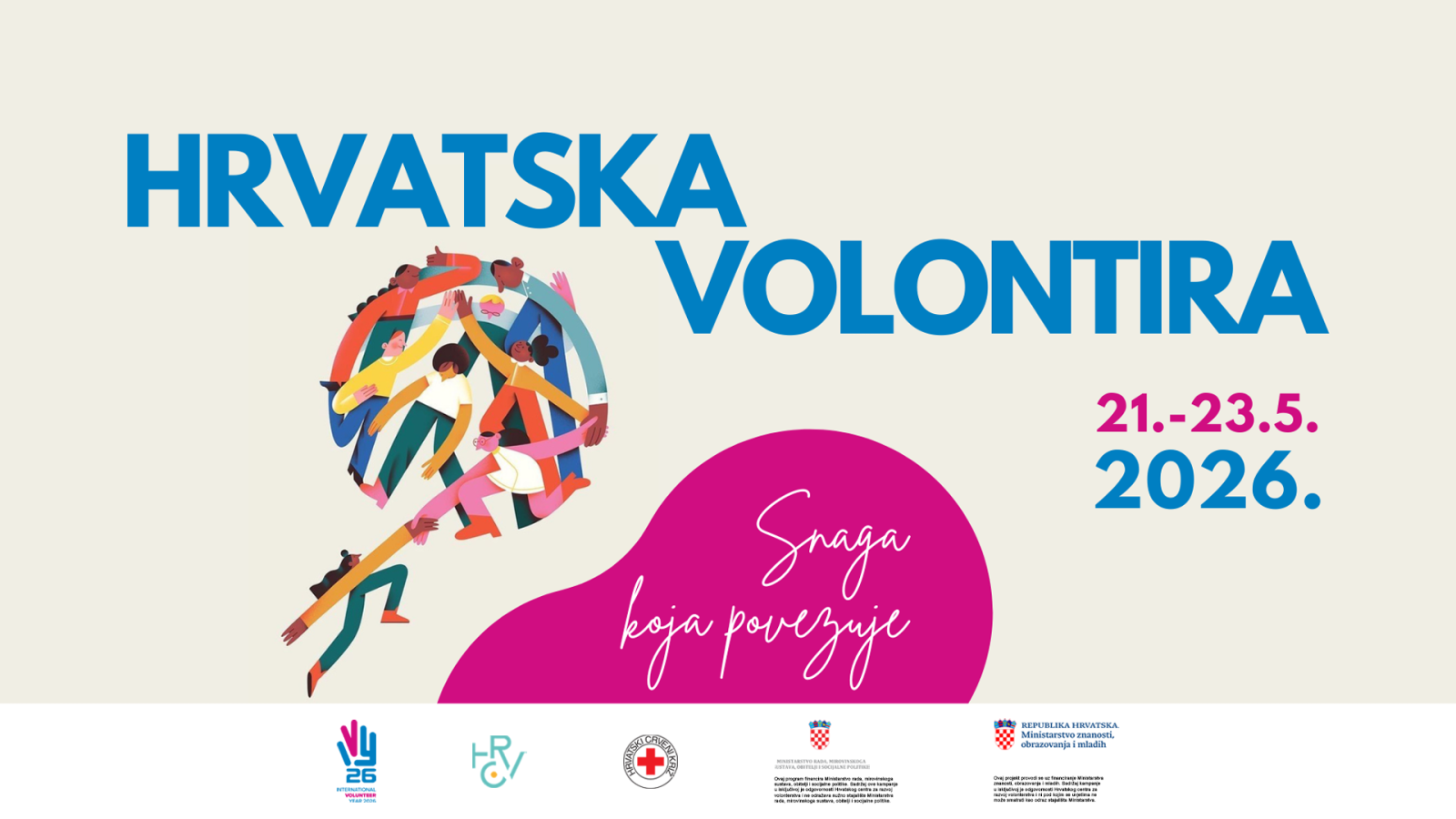 Nacionalna kampanja Hrvatska volontira „Snaga koja povezuje“
